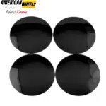 4pcs BMW 78mm 3 1/16in Wheel Sticker Aluminum - Image 2