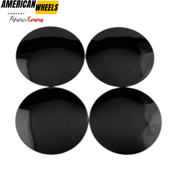 4pcs BMW 78mm 3 1/16in Wheel Sticker Aluminum - Image 2
