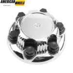 186mm/7.31in Wheel Center Caps for GMC Chevrolet 2003-2006 Silverado Exterior Accessories - 20214689x1