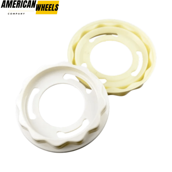4pcs BBS 101mm 3 31/32in Wheel Center Cap Parts #09.24.383 Bright White - 20214674WT - Image 5