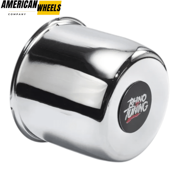 108mm 4.25in Push Through Center Cap Chrome Carbon Steel (Iron) Available - Image 6