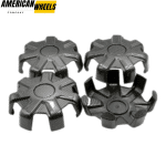 Tesla Model Y Center Caps 203mm Carbon Fiber 7 claws - 20274120CF - Image 2