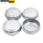 4pcs Wuling Hongguang 67mm 2 5/8in Wheel Center Caps Silver - 20274101SV - Image 2