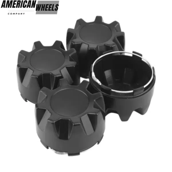 4pcs 84mm(3.31in) Wheel Center Cap for Hurricane/Tornado ITP wheels - 20277125BK - Image 4