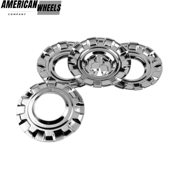 4pcs BBS 163mm 6 13/32in Hub Cover Ring #09.24.187 Black Chrome - 20214672 - Image 5
