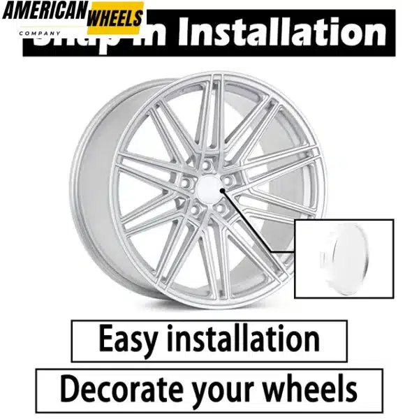 55mm(2 1/8in) for Ibiza Exeo Seat Lincoln MKC Center Caps - 20284003SV - Image 4