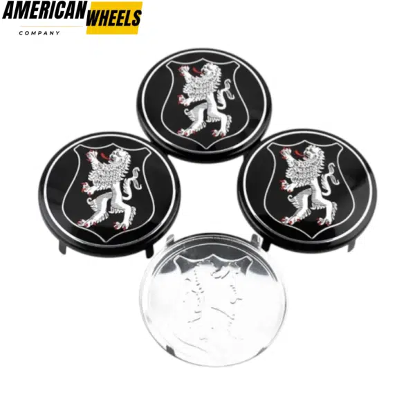 4pcs BMW Bavaria Coat Of Arms 68mm 2 21/32in Center Cap Sticker Aluminum - 20214008 - Image 3