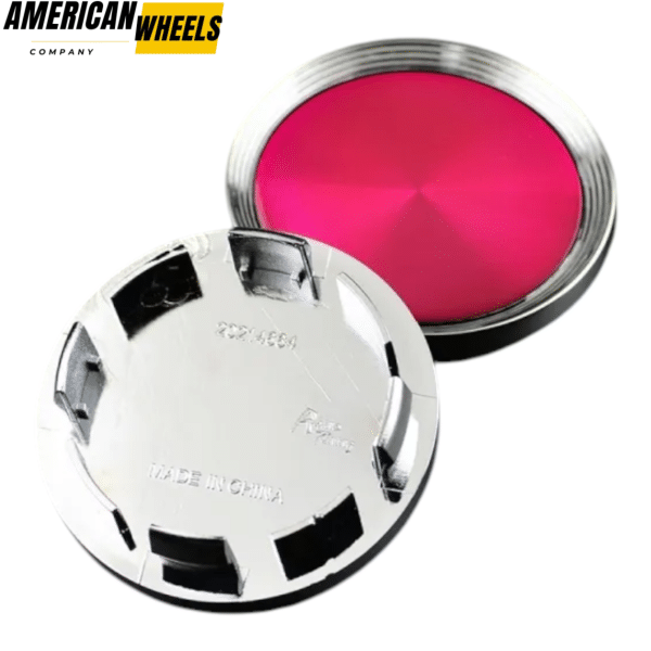 4pcs Volkswagen 66mm 2 19/32in Wheel Center Caps #3B7601171 Pink - 20214945CHP[4618PP+4664CH]X4 - Image 2