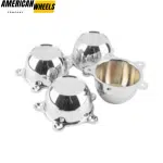 5 DOG EAR 1.96" Spacing Wheel Rim Center Caps for American Racing #C-5150-1 - 20230003CH - Image 2