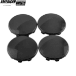 4pcs 58mm 2.28in for Kia Tesla Wheel Center Caps #52960-3W200 #6005879 #6005879-00-A - 20277114BK[13332+13708BK]