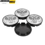 4pcs Subaru National Emblem Of The Russian 61mm 2 3/8in Wheel Center Caps #288115G020 Black Base - 20277075BK（20214550BK+20220959BKS ）x4 - Image 5