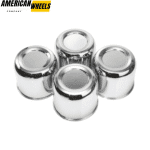 4.41in Push Through Center Caps For Truck Pickup Carbon Steel Chrome - 20274199