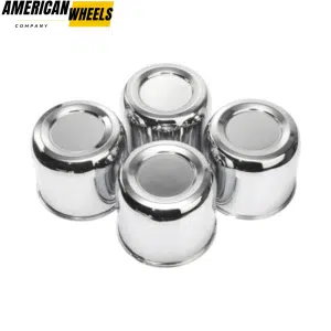 4.41in Push Through Center Caps For Truck Pickup Carbon Steel Chrome - 20274199