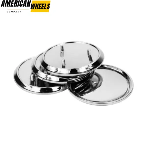 4pcs OZ 63mm 2 15/32in Wheel Center Caps #M643 Silver - 20214030B - Image 5