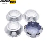 4pcs Toyota 152mm 5 31/32in Wheel Center Caps Silver - 20274138 - Image 3
