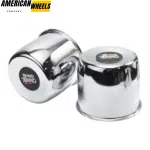 108mm 4.25in Push Through Center Cap Chrome Carbon Steel (Iron) Available - Image 7