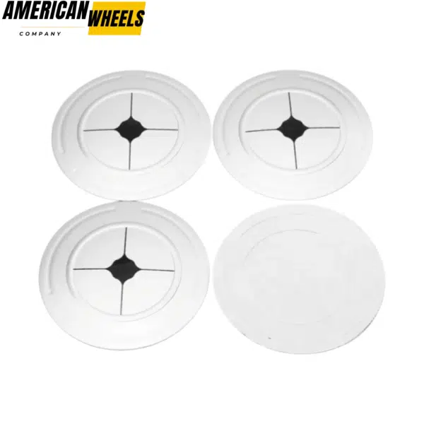 4pcs DIY 64.5mm 2 17/32in Wheel Center Sticker Aluminum - 20220961 - Image 5