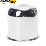 81mm 3.19in Truck Wheels Center Caps Chrome - 20274158 - Image 5