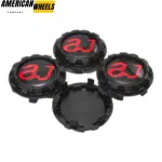 83mm (3.27in) Snap-On Gragon Emblem Wheel Center Caps For GMC Chevrolet - Image 4