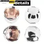 100mm(3.92in) Helo Wheel Center Caps Maxx6 #789K101 #X1834147-9SF - 20284008 - Image 6