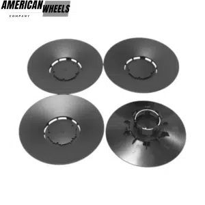 156mm 6.14in Tesla Wheel Center Cap Model Y - 20274192BKx4