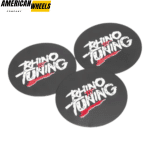 4pcs RHINO TUNING 45mm 1 25/32in Center Cap Stickers Aluminum - Image 7