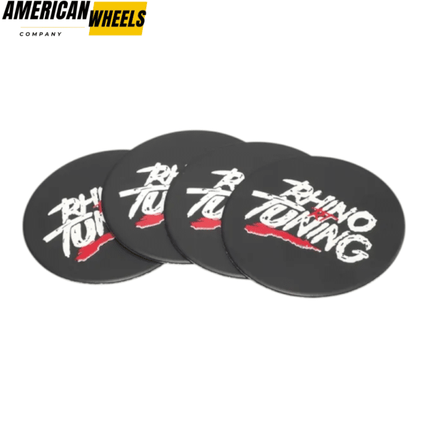 4pcs RHINO TUNING 50mm 1 31/32in Center Cap Stickers Aluminum - Image 8