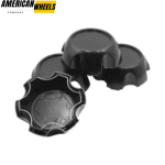 4pcs 133mm 5 7/32 Wheel Center Caps Matt Black - 20274127 - Image 5