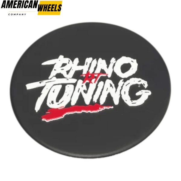 4pcs RHINO TUNING 50mm 1 31/32in Center Cap Stickers Aluminum - Image 2