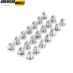 100pc 12mm Universal Wheel Rivets Nuts Rim Lip Replacement - 23112199CH - Image 3