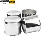 130mm(5.15in) Push Through Center Cap for Truck/Trailer Wheel Rims 5.15" Center Bore 4.95" Height Universal Hupcap - 20274222