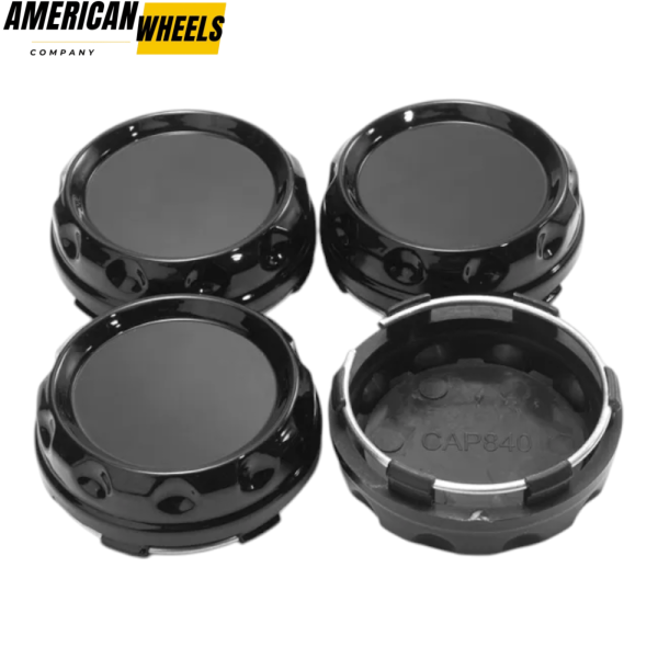 60mm 2.36in Custom Snap-On Universal Wheel Center Caps - 20214350 - Image 2