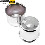 108mm 4.25in Truck Wheels Center Caps Push Thru 4.25" Bore 3.66" Tall for Wheel Rim - Image 3