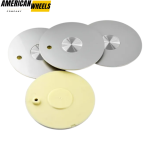 4pcs 157mm 6 5/32in Wheel Center Caps Silver - 20214464[14442+13707SV]X4 - Image 2