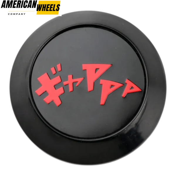4pcs Initial Drift Onomatopoeia 70mm 2 3/4in Wheel Center Caps - Image 5