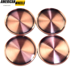 4pcs 63mm 2.48in Universal Wheel Center Caps for Subaru Dodge Weds OZ #M595 - 20213669 - Image 2