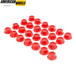 100pcs Wheel Rivets Nuts Rims Studs Lip Rim Lip Decoration Wheel Tire Air Valve Stem Cover - Image 27