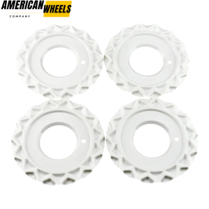 4pcs BBS 151mm 5 15/16in Wheel Center Cap Parts #09.24.038 White