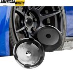 70mm (2.75in) Universal Wheel Center Caps for Akita WORK XXR 527 18in RPF1's Wheel - 20213811 - Image 4