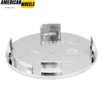 100pcs Wholesale Plain 76mm 3in Wheel Center Caps Chrome - Image 4