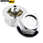 100pcs Wheel Rivets Nuts Rims Studs Lip Rim Lip Decoration Wheel Tire Air Valve Stem Cover - Image 2