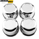 83mm 3.25in Push-Thru Center Caps for Weld Racing Eagle Alloys Wheel Rims - 20274027CH