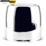 67mm 2.64in Trailer Wheels Rims Center Cap Chrome - Image 6