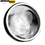 4pcs American Racing 73mm 2 27/32in Wheel Center Caps #C501301-CAP Chrome - Image 3