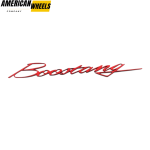 Mustang Boostang Car Styling Boostang Emblem For Mustang Shelby GT350 GT350R Turbo Auto Rear Boot Letter Badge 808 - 20220808RD - Image 5