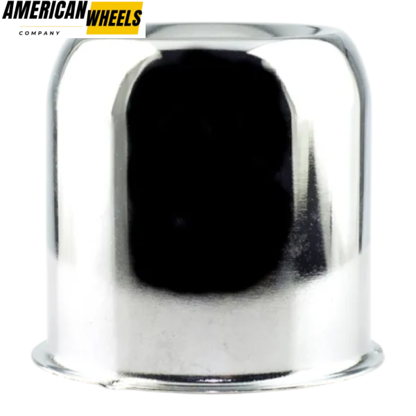 74mm 2.91in Push Through Center Cap Chrome - Image 4