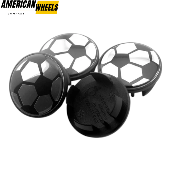 4pcs MINI Cooper Soccer 55mm 2 5/32in Wheel Center Caps #3613 1171069 - 20213270[13235+13295]x4 - Image 4