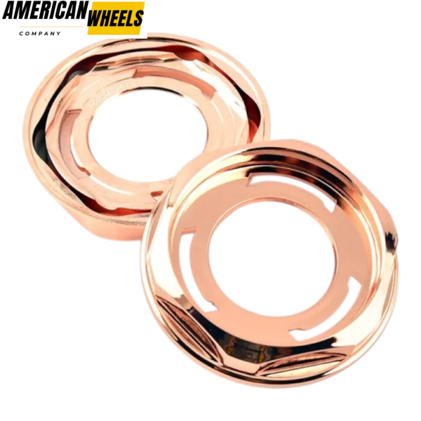 4pcs BBS 102mm 4in Wheel Center Caps #09.24.206 Rose Gold - 20214673RG - Image 5