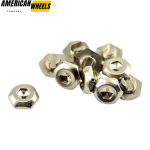 100pcs ZSD58 Hex Wheel Rim Lip Rivets Nuts - Image 6