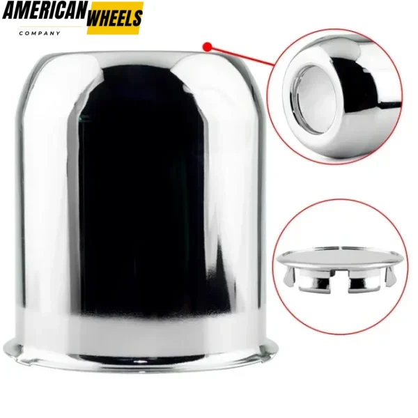 3.74in Push Through Center Caps For 3.74" Bore 4.41" Tall Trailer Rims - 20274072 - Image 3